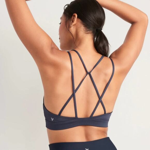 NWT Old Navy Sports Bra Bundle Black Light Support Blue High Support Size 4X - Picture 6 of 9